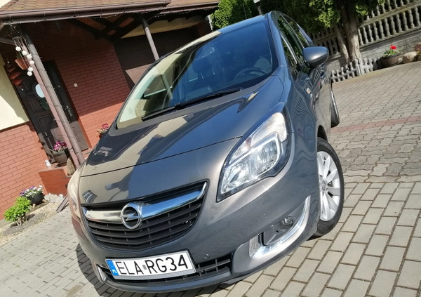 Opel Meriva cena 43700 przebieg: 92000, rok produkcji 2017 z Łask małe 497